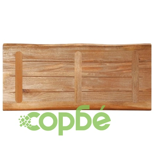 Плот за маса с жив ръб, масивно дърво манго, 90x40x3,8 см ➤ топ цена ➤ sorbe.bg