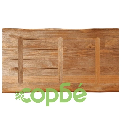 Плот за маса с жив ръб 110x60x3,8 см от масивно манго дърво ➤ топ цена ➤ sorbe.bg