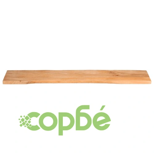 Плот за маса от масивно манго дърво с жив ръб, 180x40x2,5 см ➤ топ цена ➤ sorbe.bg