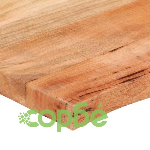 Плот за маса с жив ръб от масивно манго дърво, 70x60x3,8 см ➤ топ цена ➤ sorbe.bg