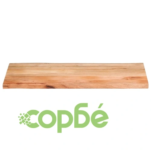 Плот за маса с жив ръб от масивно манго дърво, 100x60x3,8 см ➤ топ цена ➤ sorbe.bg