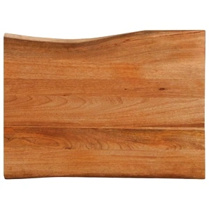 Плот за маса от масивно дърво манго, 70x60x3,8 см, жив ръб