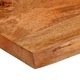 Плот за маса от масивно дърво манго, 70x60x3,8 см, жив ръб