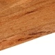 Плот за маса от масивно дърво манго, 70x60x3,8 см, жив ръб