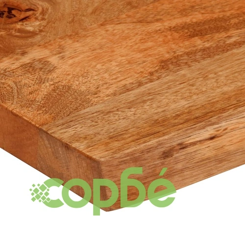 Плот за маса от масивно дърво манго, 100x60x3,8 см, жив ръб ➤ топ цена ➤ sorbe.bg
