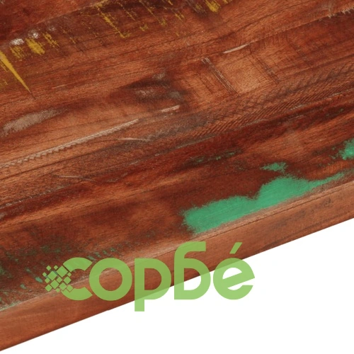 Правоъгълен плот за маса от масивно регенерирано дърво 80x60x2,5 см ➤ топ цена ➤ sorbe.bg