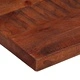 Плот за маса 120x60x2,5 см, правоъгълен, регенерирано дърво масив