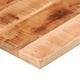 Плот за маса от масивно манго дърво 90x60x2,5 см, правоъгълен, груба обработка