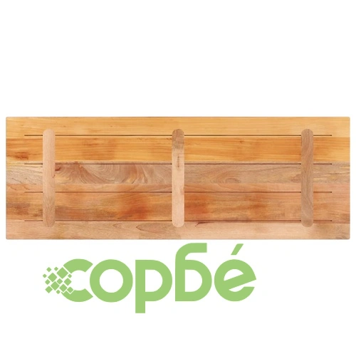 Плот за маса 140x60x2.5см правоъгълен масивно мангово дърво ➤ топ цена ➤ sorbe.bg