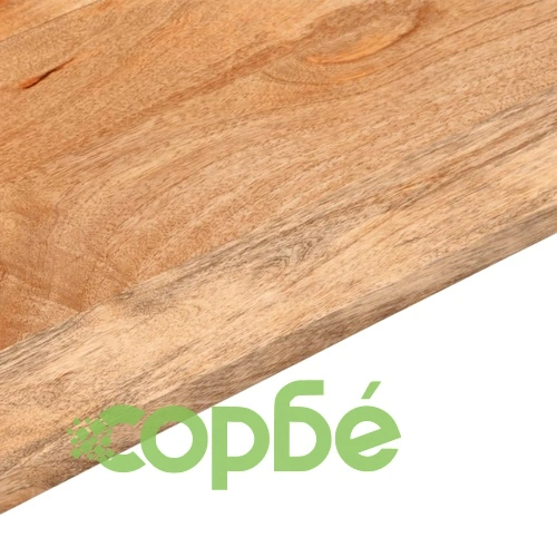 Плот за маса от мангово дърво масив 110x70x2,5 см правоъгълен ➤ топ цена ➤ sorbe.bg