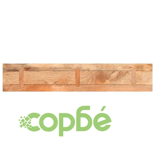 Плот за маса от мангово дърво масив 140x30x3,8 см правоъгълен ➤ топ цена ➤ sorbe.bg