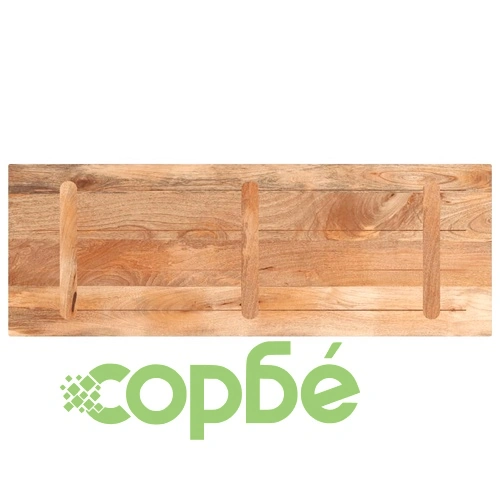 Плот за маса от мангово дърво масив 140x50x3,8 см правоъгълен ➤ топ цена ➤ sorbe.bg