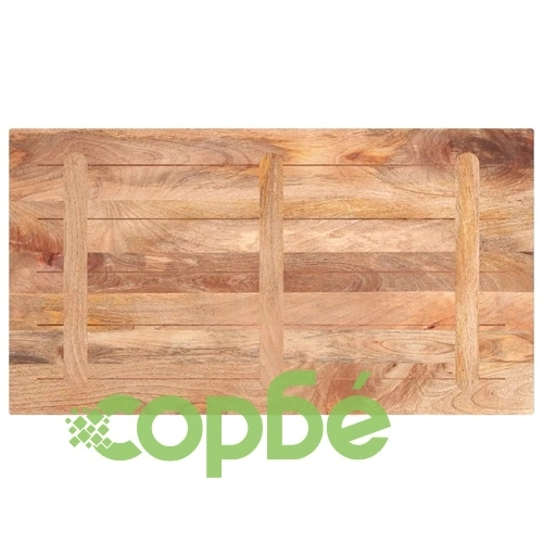 Плот за маса от масивно манго дърво, правоъгълен 110x60x3,8 см ➤ топ цена ➤ sorbe.bg