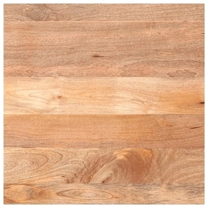 Плот за маса от масив манго, 70x70x3,8 см, квадратен