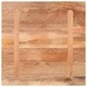 Плот за маса от масив манго, 70x70x3,8 см, квадратен