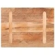 Плот за маса от масив манго, правоъгълен, 80x70x3,8 см