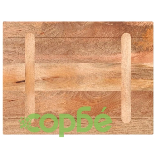 Плот за маса от масив манго, 90x70x3,8 см, правоъгълен ➤ топ цена ➤ sorbe.bg