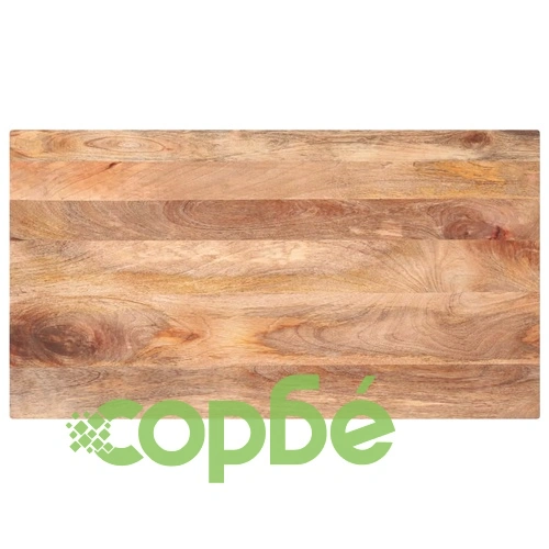 Плот за маса от манго масив, правоъгълен 100x70x3,8 см ➤ топ цена ➤ sorbe.bg