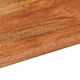 Плот за маса, манго масив, 120x40x2,5 см, правоъгълен