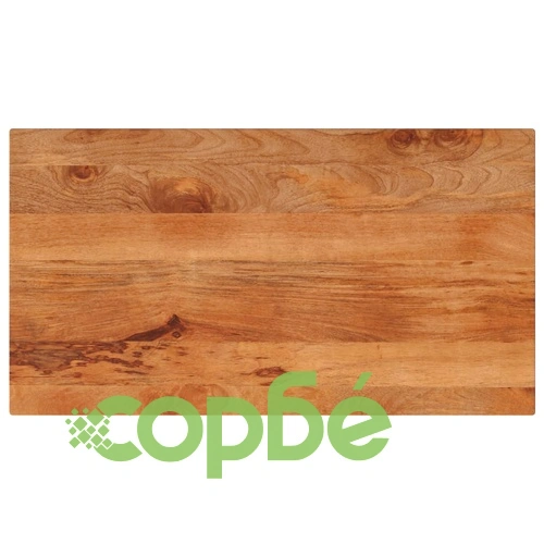 Плот за маса от масивно манго дърво, правоъгълен 100x60x2,5 см ➤ топ цена ➤ sorbe.bg