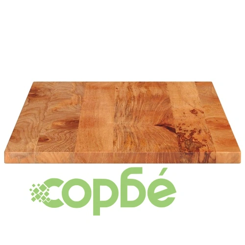 Плот за маса от масивно манго дърво, правоъгълен 100x60x2,5 см ➤ топ цена ➤ sorbe.bg