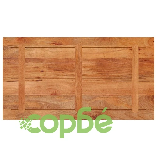 Плот за маса 100x70x2,5 см, правоъгълен, масив от манго ➤ топ цена ➤ sorbe.bg