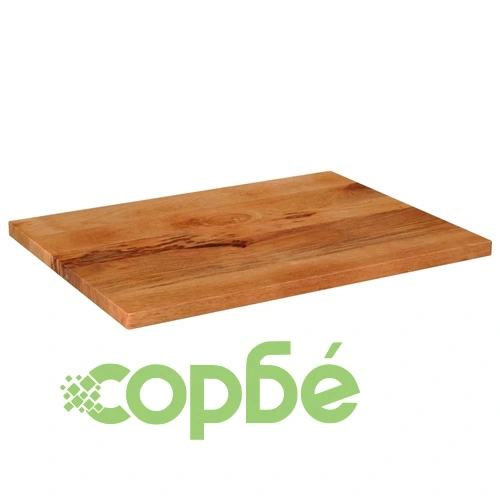 Плот за маса от масив манго, правоъгълен, 90x50x3,8 см ➤ топ цена ➤ sorbe.bg