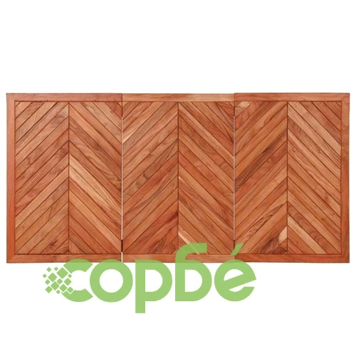 Трапезна маса от масивна акация 160x80x75 см с метална рамка ➤ топ цена ➤ sorbe.bg