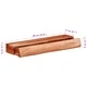 Стенни рафтове от масивно акациево дърво, 2 бр, 60x17x8 см