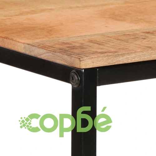 Книжарка от масивна мангова дървесина 70x35x110 см кафява ➤ топ цена ➤ sorbe.bg