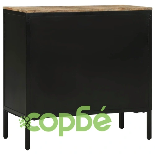 Служебен шкаф 70 x 35 x 70 см, масивна дървесина от манго ➤ топ цена ➤ sorbe.bg