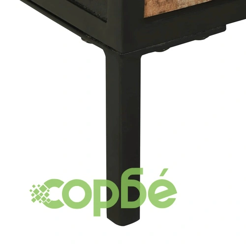 Служебен шкаф 70 x 35 x 70 см, масивна дървесина от манго ➤ топ цена ➤ sorbe.bg