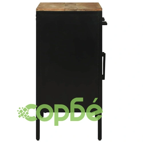 Служебен шкаф 70 x 35 x 70 см, масивна дървесина от манго ➤ топ цена ➤ sorbe.bg