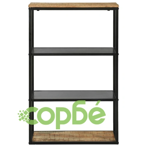 Библиотека 70 x 35 x 110 см, масивна дървесина от манго ➤ топ цена ➤ sorbe.bg
