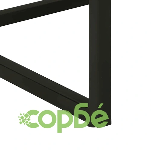 Конзолна маса с 2 чекмеджета и рафт от масивно мангово дърво 90x35x75 см кафяво ➤ топ цена ➤ sorbe.bg