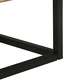 ТВ шкаф от масивно акациево дърво, 110 x 30 x 50 см, кафяв