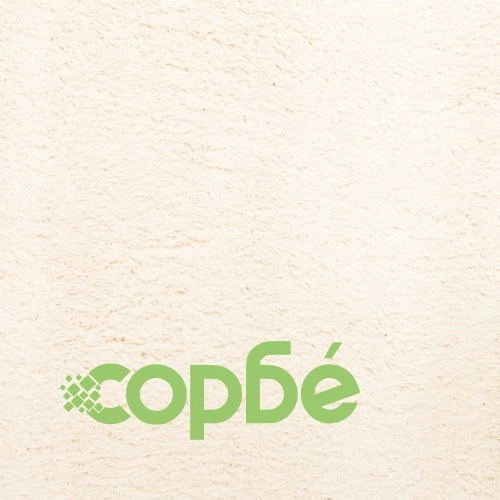 Килим HUARTE с къс косъм 100% полиестер, кремав, 80x200 см ➤ топ цена ➤ sorbe.bg