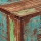 Конзолна маса от регенерирано дърво и желязо, 110x30x75 см
