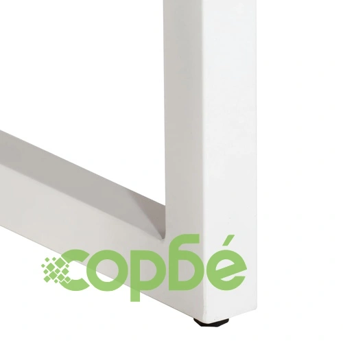 Конзолна маса от масивно манго дърво и желязо - кафява, 110x35x76 см ➤ топ цена ➤ sorbe.bg