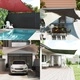 Сенник платно за засенчване, 160 г/м², правоъгълен, пясъчен, 4x7 м, HDPE