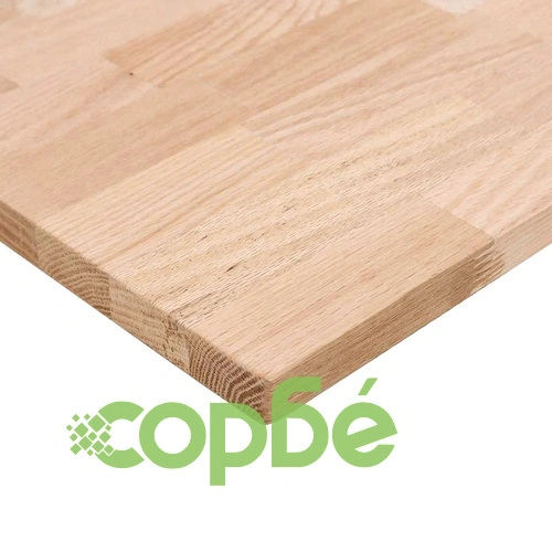 Кухненски работен плот от масивен дъб, 100x63,5x2,7 см, правоъгълен ➤ топ цена ➤ sorbe.bg