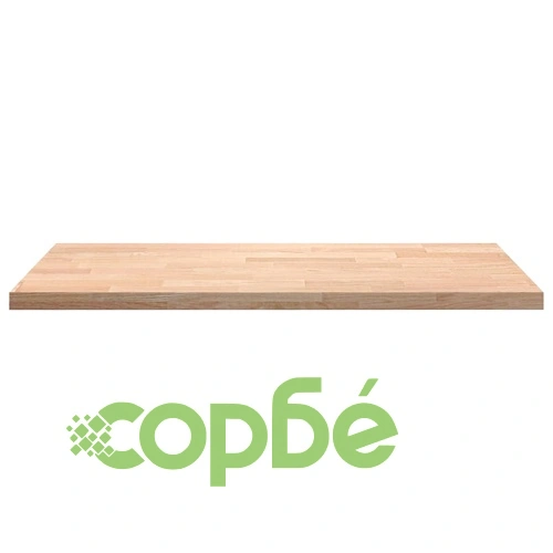 Кухненски работен плот от масивен дъб, 120x63,5x4 см, правоъгълен ➤ топ цена ➤ sorbe.bg