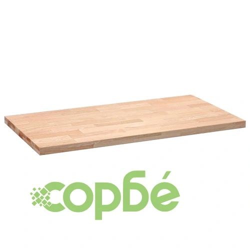 Кухненски работен плот от масивен дъб, 120x63,5x4 см, правоъгълен ➤ топ цена ➤ sorbe.bg