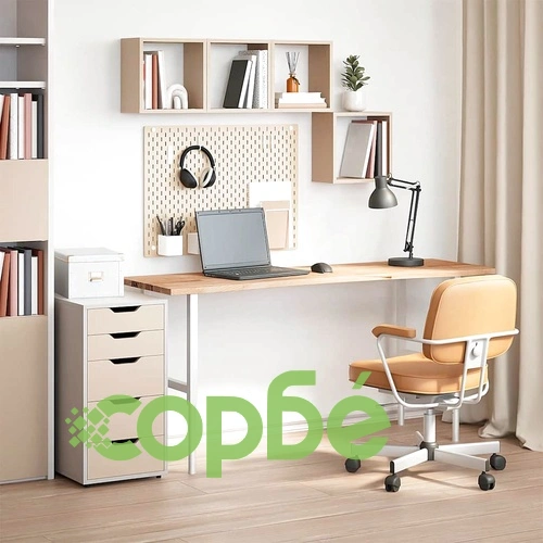 Плот за бюро 160x50x2,5 см масивен дъб необработен правоъгълен ➤ топ цена ➤ sorbe.bg