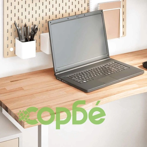 Плот за бюро от масивен дъб 120x60x2,5 cm - необработен, правоъгълен ➤ топ цена ➤ sorbe.bg