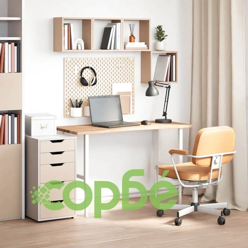 Плот за бюро от масивен дъб 120x60x2,5 cm - необработен, правоъгълен ➤ топ цена ➤ sorbe.bg