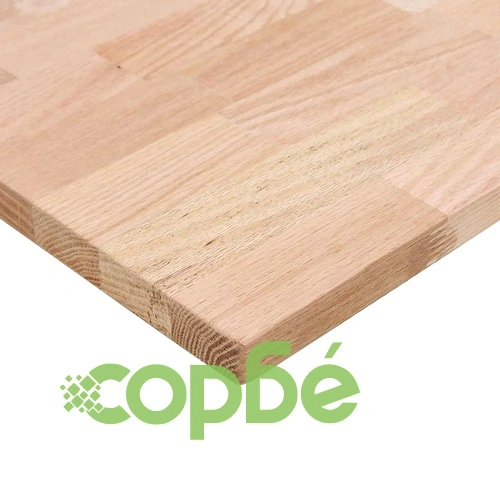 Плот за бюро от масивен дъб 120x60x2,5 cm - необработен, правоъгълен ➤ топ цена ➤ sorbe.bg