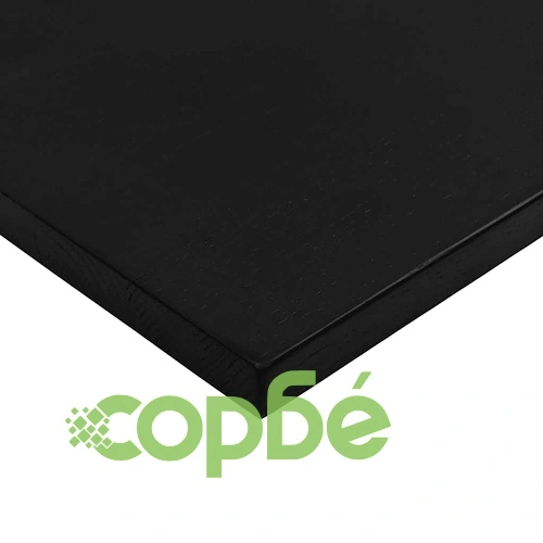 Плот за бюро от масивен дъб, тъмнокафяв, 160x50x2,5 см, правоъгълна форма ➤ топ цена ➤ sorbe.bg