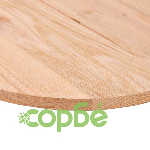 Плот за маса от масивно дъбово дърво, овален, 120x60x2 см ➤ топ цена ➤ sorbe.bg