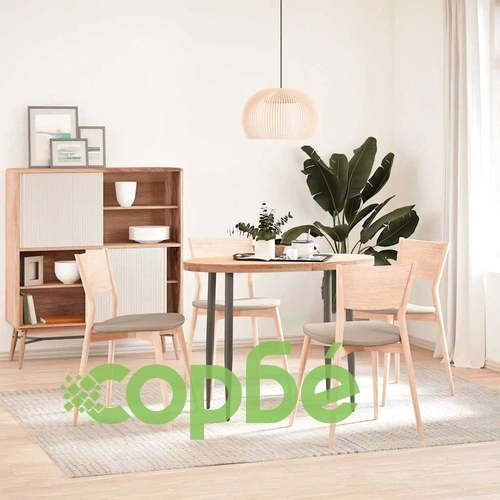 Овален плот за маса от масивно дъбово дърво, 100x50x4 см ➤ топ цена ➤ sorbe.bg